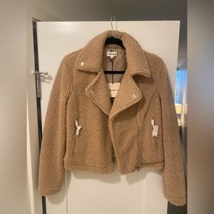 Revolve - Superdown Teddy Jacket BRAND NEW W TAGS - XS